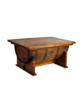 Heritage Handcrafted whiskey barrel coffee table